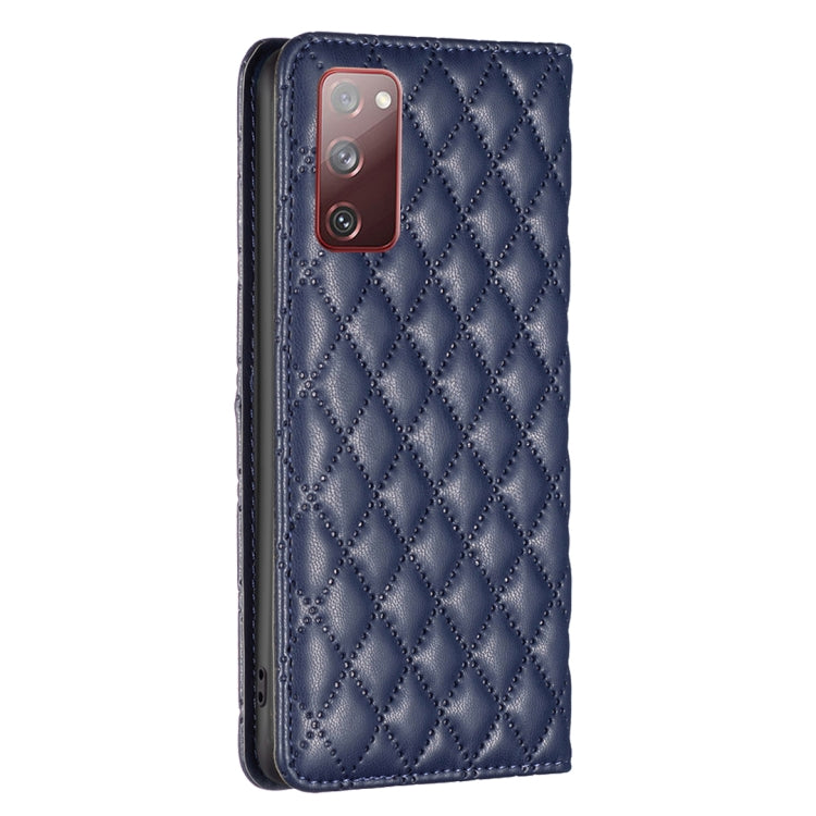 Diamond Lattice Magnetic Leather Flip Phone Case, For Samsung Galaxy S20 FE, For Samsung Galaxy S20, For Samsung Galaxy S21+ 5G, For Samsung Galaxy S21 Ultra 5G, For Samsung Galaxy S21 FE 5G, For Samsung Galaxy S21 5G, For Samsung Galaxy S22+ 5G       ...