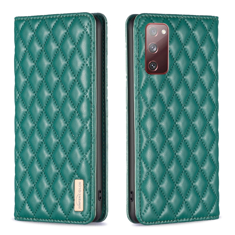 Diamond Lattice Magnetic Leather Flip Phone Case, For Samsung Galaxy S20 FE, For Samsung Galaxy S20, For Samsung Galaxy S21+ 5G, For Samsung Galaxy S21 Ultra 5G, For Samsung Galaxy S21 FE 5G, For Samsung Galaxy S21 5G, For Samsung Galaxy S22+ 5G       ...