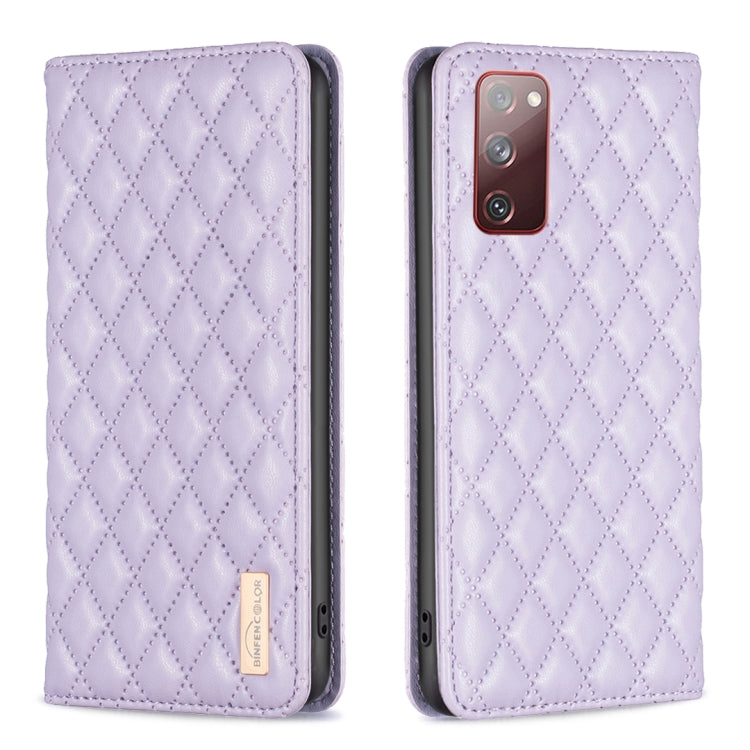 Diamond Lattice Magnetic Leather Flip Phone Case, For Samsung Galaxy S20 FE, For Samsung Galaxy S20, For Samsung Galaxy S21+ 5G, For Samsung Galaxy S21 Ultra 5G, For Samsung Galaxy S21 FE 5G, For Samsung Galaxy S21 5G, For Samsung Galaxy S22+ 5G       ...
