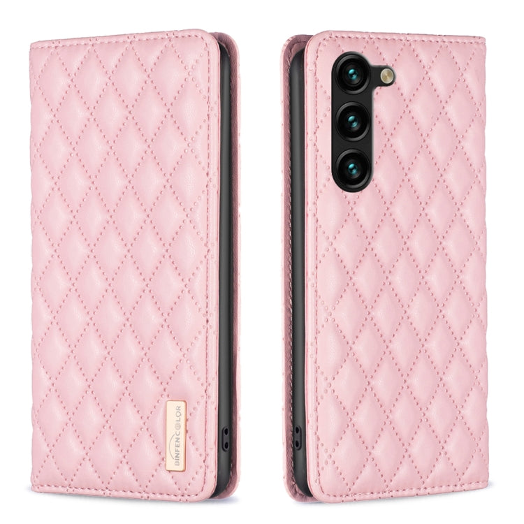 Diamond Lattice Magnetic Leather Flip Phone Case, For Samsung Galaxy S22 5G, For Samsung Galaxy S23+ 5G, For Samsung Galaxy S23 Ultra 5G, For Samsung Galaxy S23 5G