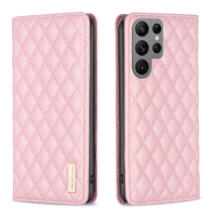Diamond Lattice Magnetic Leather Flip Phone Case, For Samsung Galaxy S22 5G, For Samsung Galaxy S23+ 5G, For Samsung Galaxy S23 Ultra 5G, For Samsung Galaxy S23 5G
