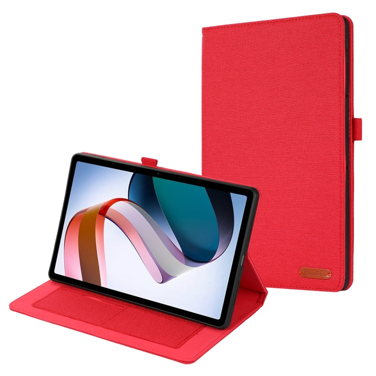 Fabric Leather Tablet Case, For Xiaomi Redmi Pad 10.61
