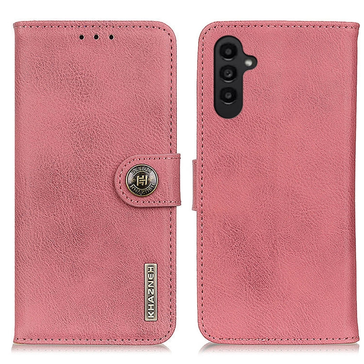KHAZNEH Cowhide Texture Horizontal Flip Leather Phone Case, For Samsung Galaxy A14 5G, For Samsung Galaxy S23 5G, For Samsung Galaxy S23+ 5G, For Xiaomi 12T/12T Pro/Redmi K50 Ultra, For Nokia G60 5G