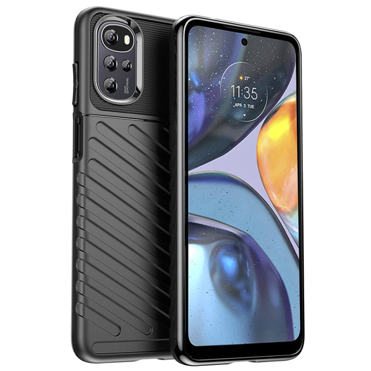 Thunderbolt Shockproof TPU Protective Soft Phone Case, For Motorola Moto E32 India, For Xiaomi 12T / 12T Pro / Redmi K50 Ultra