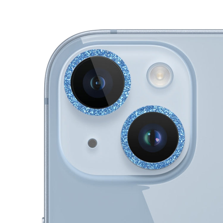 Glitter Ring Tempered Glass Camera Lens Film, For iPhone 14, For iPhone 14 Plus, For iPhone 14 Pro, For iPhone 14 Pro Max