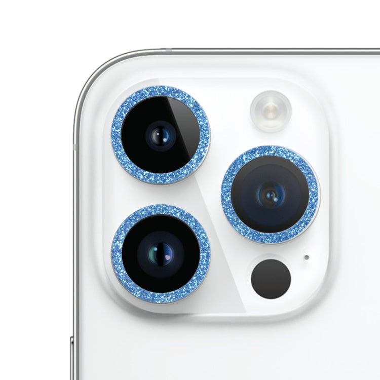 Glitter Ring Tempered Glass Camera Lens Film, For iPhone 14, For iPhone 14 Plus, For iPhone 14 Pro, For iPhone 14 Pro Max