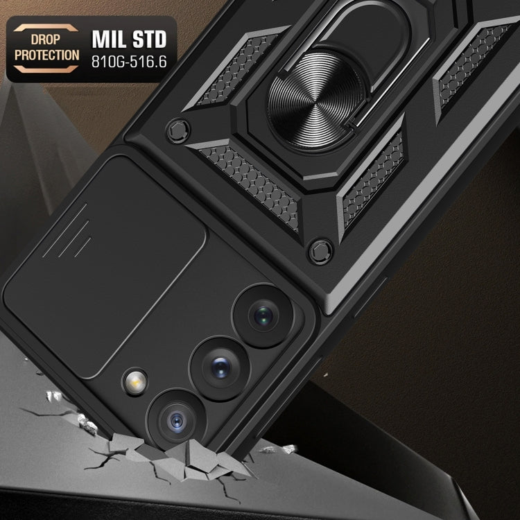 Sliding Camera Cover Design TPU+PC Phone Case, For Samsung Galaxy S23 5G, For Samsung Galaxy S23+ 5G, For Samsung Galaxy S23 Ultra 5G