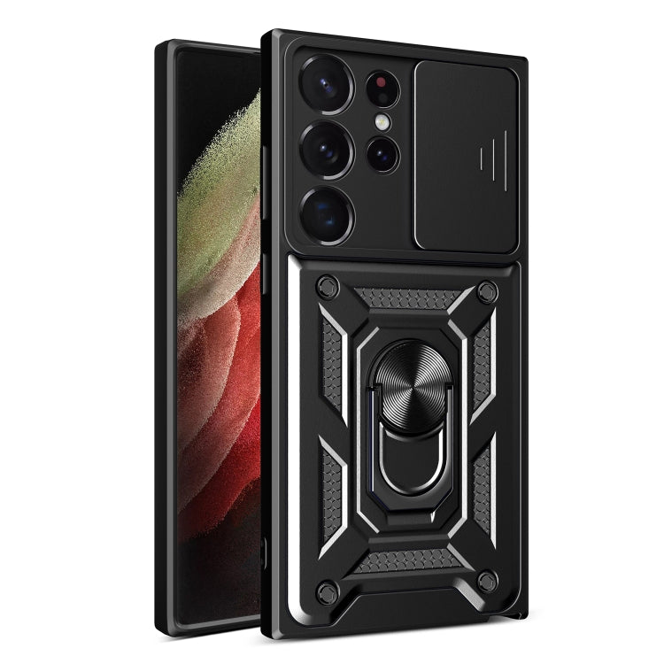 Sliding Camera Cover Design TPU+PC Phone Case, For Samsung Galaxy S23 5G, For Samsung Galaxy S23+ 5G, For Samsung Galaxy S23 Ultra 5G
