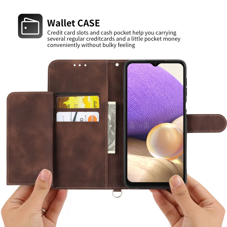 Skin-feel Flowers Embossed Wallet Leather Phone Case, For Samsung Galaxy A13 4G / 5G, For Samsung Galaxy A53, For Samsung Galaxy A73, For Samsung Galaxy A23, For Samsung Galaxy A33 5G, For Samsung Galaxy S20 FE, For Samsung Galaxy S21 Ultra 5G         ...