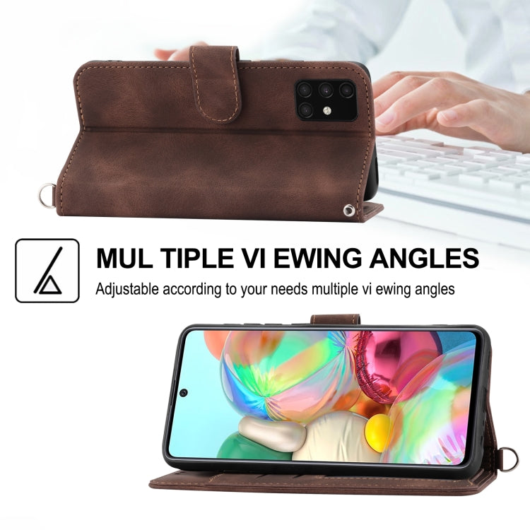 Skin-feel Flowers Embossed Wallet Leather Phone Case, For Samsung Galaxy A71 4G, For Samsung Galaxy A51 4G, For Samsung Galaxy A03s 165.8, For Samsung Galaxy A03s 164, For Samsung Galaxy A03s 166, For Samsung Galaxy A32 5G, For Samsung Galaxy A32 4G   ...