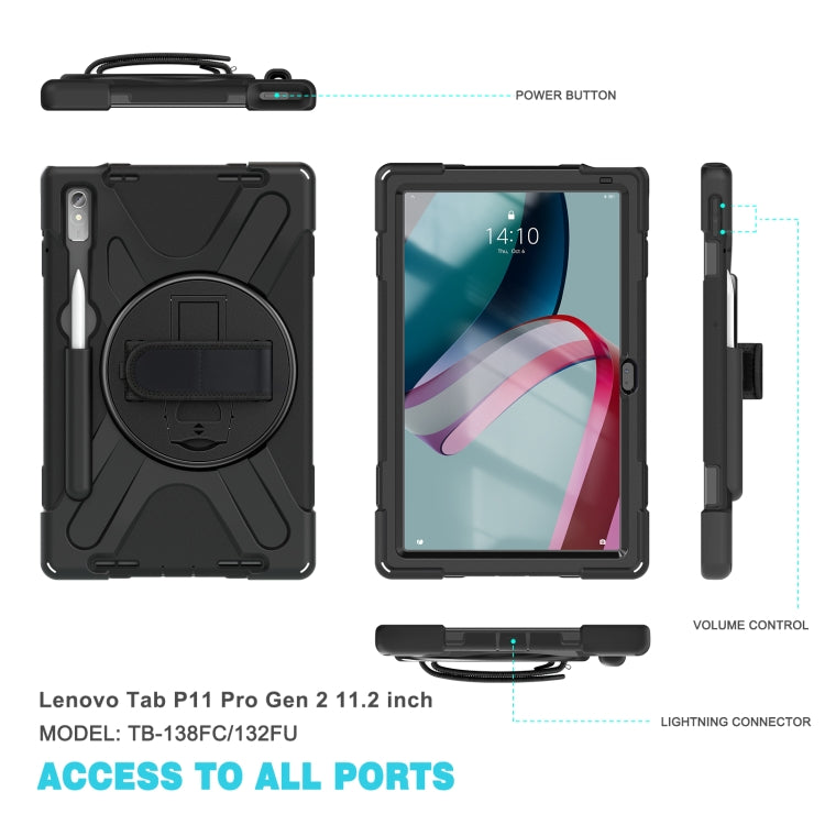 Silicone + PC Protective Tablet Case, For Lenovo Pad Pro 11.2 2022 TB-138FC/132FU