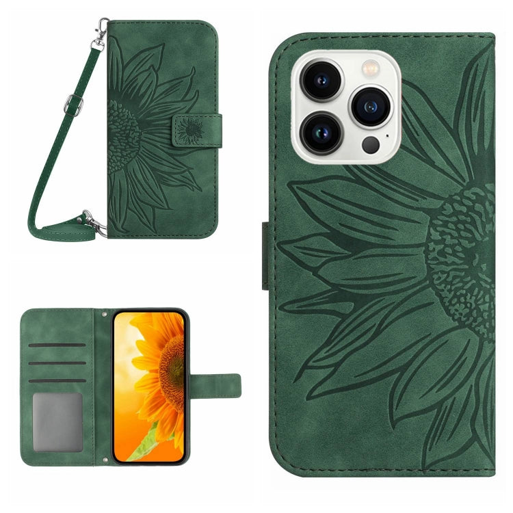 Skin Feel Sun Flower Pattern Flip Leather Phone Case, For iPhone 14 Pro, For iPhone 14 Pro Max, For iPhone X / XS, For iPhone XR