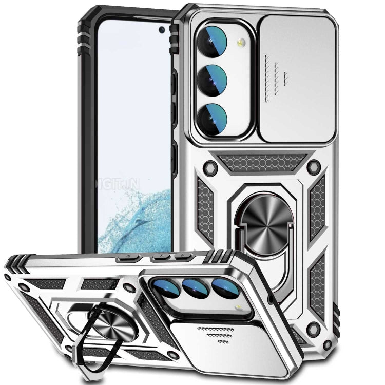 Sliding Camshield Holder Phone Case, For Google Pixel 7 5G, For Google Pixel 7 Pro 5G, For Honor X9, For Samsung Galaxy S23 5G, For Samsung Galaxy S23+ 5G, For Samsung Galaxy S23 Ultra 5G