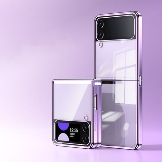 Electroplating Airbag Folding Phone Case, For Samsung Galaxy Z Flip3 5G, For Samsung Galaxy Z Flip4