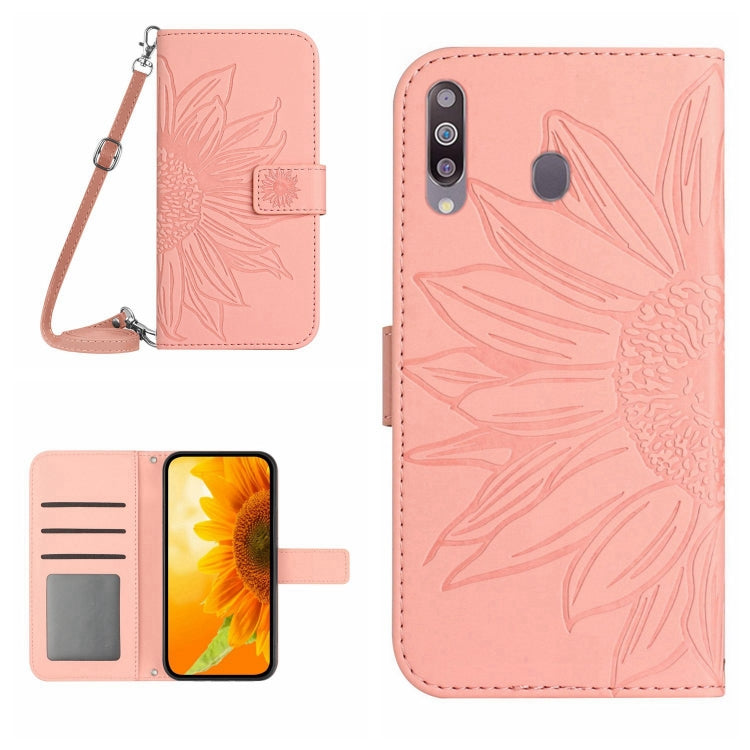Skin Feel Sun Flower Pattern Flip Leather Phone Case, For Samsung Galaxy A20S, For Samsung Galaxy A22 4G, For Samsung Galaxy A22 5G, For Samsung Galaxy A23