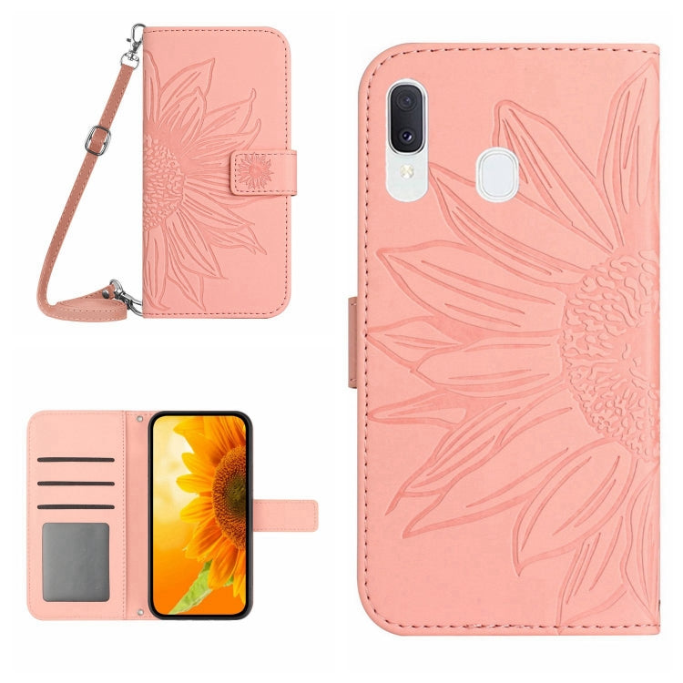 Skin Feel Sun Flower Pattern Flip Leather Phone Case, For Samsung Galaxy A33 5G, For Samsung Galaxy A40, For Samsung Galaxy A41 EU Edition, For Samsung Galaxy A42 5G