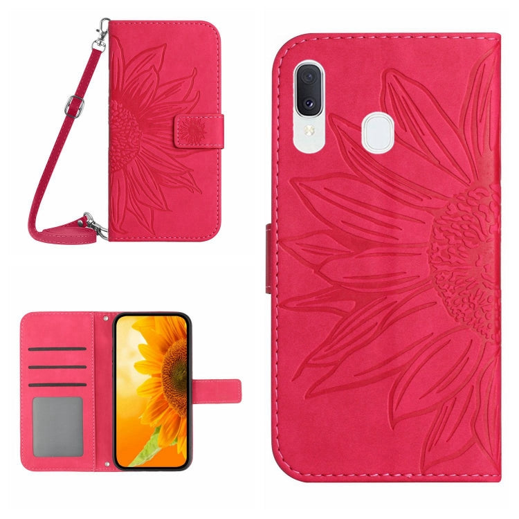 Skin Feel Sun Flower Pattern Flip Leather Phone Case, For Samsung Galaxy A33 5G, For Samsung Galaxy A40, For Samsung Galaxy A41 EU Edition, For Samsung Galaxy A42 5G