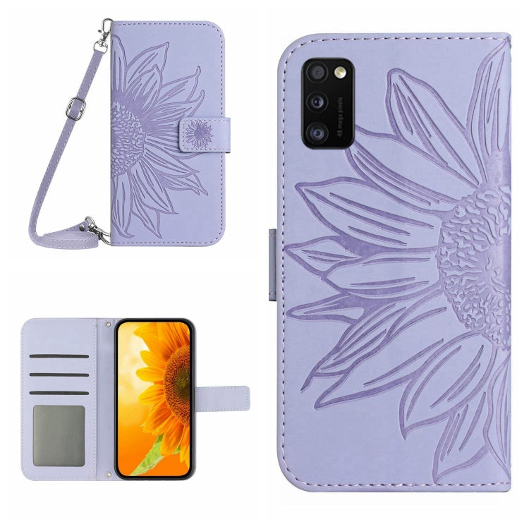 Skin Feel Sun Flower Pattern Flip Leather Phone Case, For Samsung Galaxy A33 5G, For Samsung Galaxy A40, For Samsung Galaxy A41 EU Edition, For Samsung Galaxy A42 5G