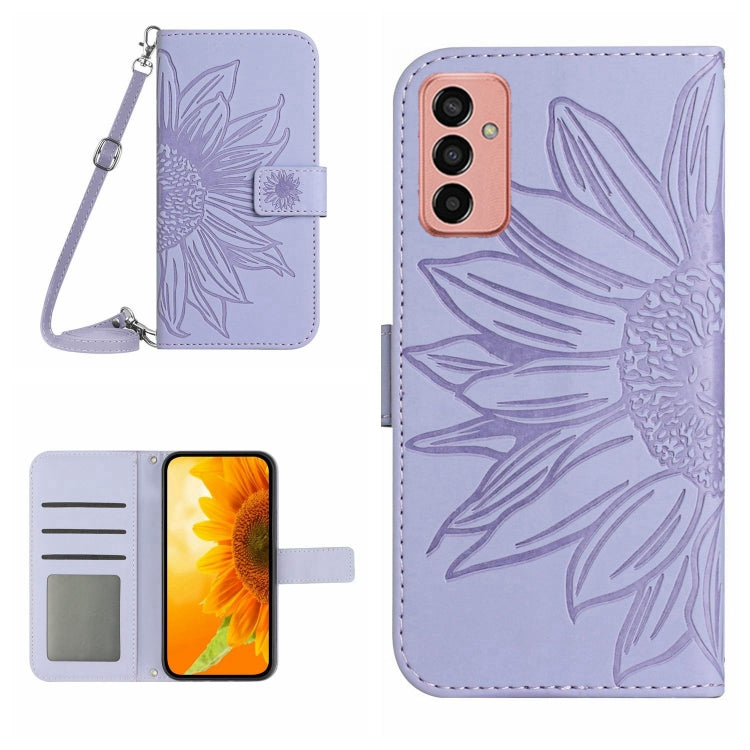 Skin Feel Sun Flower Pattern Flip Leather Phone Case, For Samsung Galaxy J2 Prime, For Samsung Galaxy M10/A10, For Samsung Galaxy M13, For Samsung Galaxy M21/M30S
