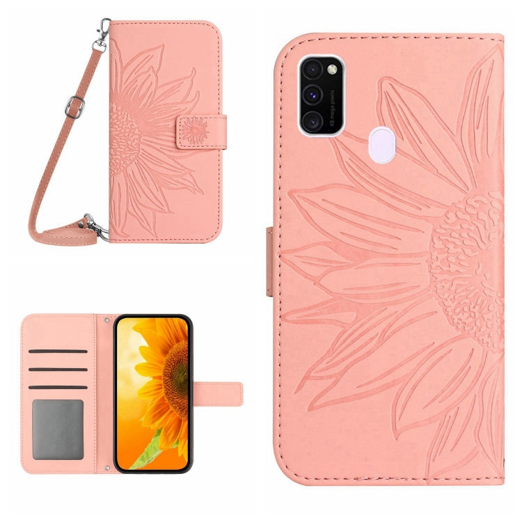 Skin Feel Sun Flower Pattern Flip Leather Phone Case, For Samsung Galaxy J2 Prime, For Samsung Galaxy M10/A10, For Samsung Galaxy M13, For Samsung Galaxy M21/M30S