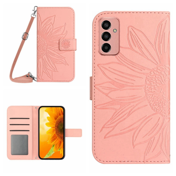 Skin Feel Sun Flower Pattern Flip Leather Phone Case, For Samsung Galaxy M23 5G, For Samsung Galaxy M31/M21S, For Samsung Galaxy M33 5G, For Samsung Galaxy M51