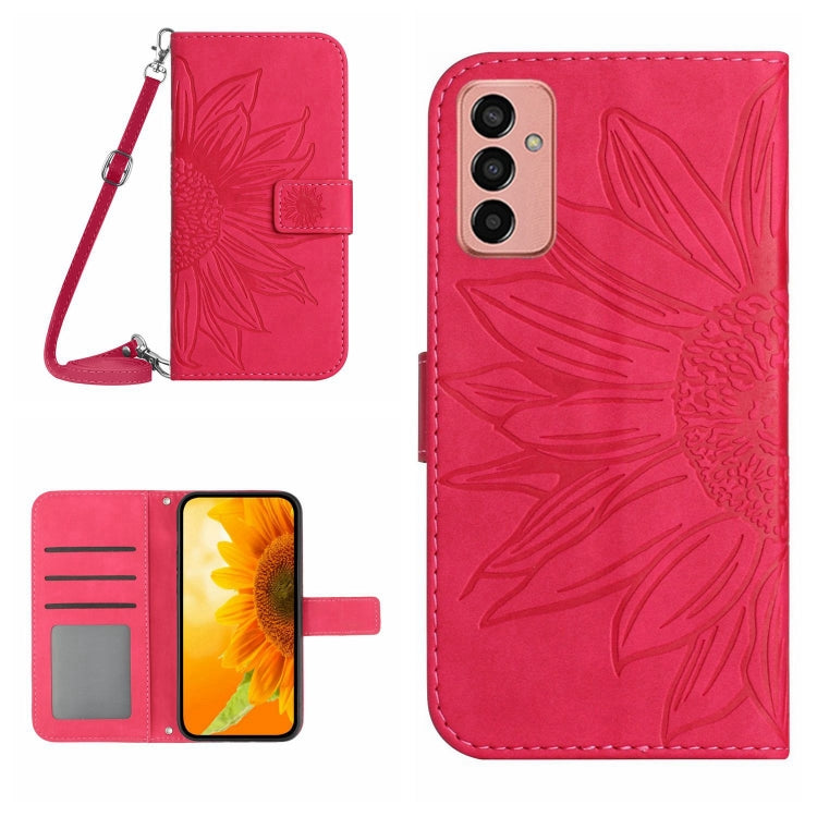 Skin Feel Sun Flower Pattern Flip Leather Phone Case, For Samsung Galaxy M23 5G, For Samsung Galaxy M31/M21S, For Samsung Galaxy M33 5G, For Samsung Galaxy M51