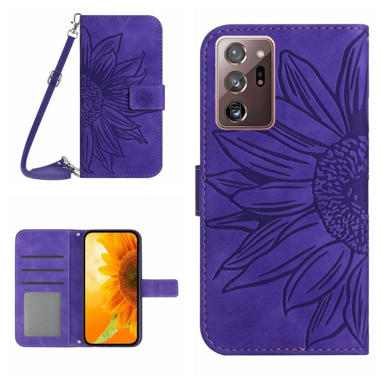 Skin Feel Sun Flower Pattern Flip Leather Phone Case, For Samsung Galaxy Note10+, For Samsung Galaxy Note20, For Samsung Galaxy Note20 Ultra, For Samsung Galaxy S7 Edge