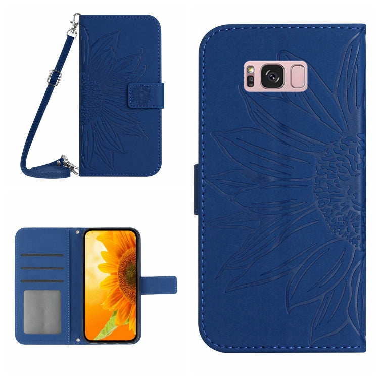 Skin Feel Sun Flower Pattern Flip Leather Phone Case, For Samsung Galaxy S8, For Samsung Galaxy S8+, For Samsung Galaxy S9, For Samsung Galaxy S9+