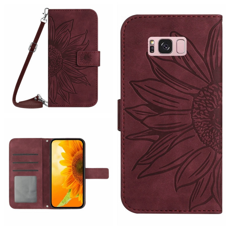 Skin Feel Sun Flower Pattern Flip Leather Phone Case, For Samsung Galaxy S8, For Samsung Galaxy S8+, For Samsung Galaxy S9, For Samsung Galaxy S9+