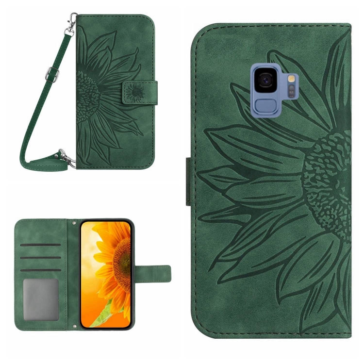 Skin Feel Sun Flower Pattern Flip Leather Phone Case, For Samsung Galaxy S8, For Samsung Galaxy S8+, For Samsung Galaxy S9, For Samsung Galaxy S9+