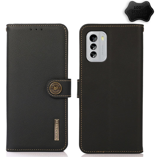 KHAZNEH Custer Genuine Leather RFID Phone Case, For Nokia G60 5G, For Samsung Galaxy S23+ 5G, For Samsung Galaxy S23 5G, For Samsung Galaxy S23 Ultra 5G