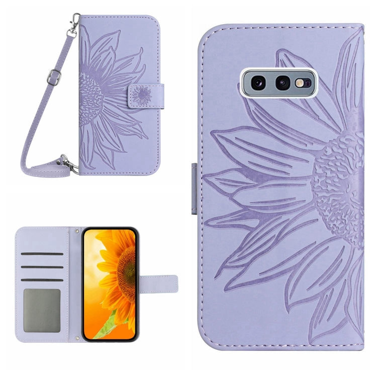 Skin Feel Sun Flower Pattern Flip Leather Phone Case, For Samsung Galaxy S10E, For Samsung Galaxy S20, For Samsung Galaxy S20 FE, For Samsung Galaxy S20+