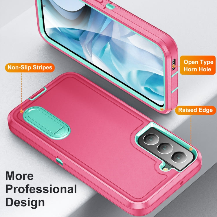 3 in 1 Rugged Holder Phone Case, For Samsung Galaxy S23 5G, For Samsung Galaxy S23+ 5G, For Samsung Galaxy S23 ultra 5G