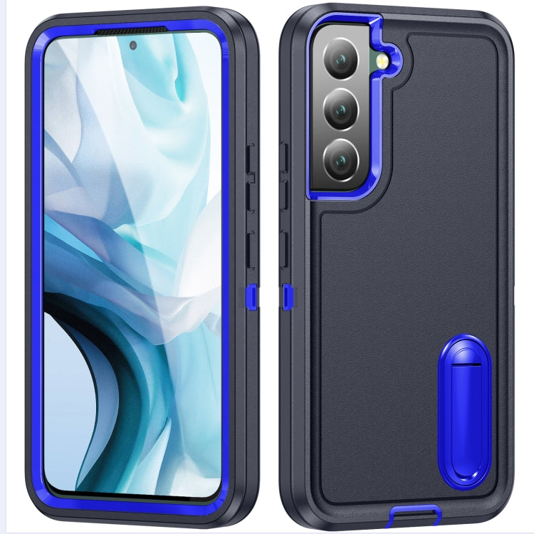 3 in 1 Rugged Holder Phone Case, For Samsung Galaxy S23 5G, For Samsung Galaxy S23+ 5G, For Samsung Galaxy S23 ultra 5G