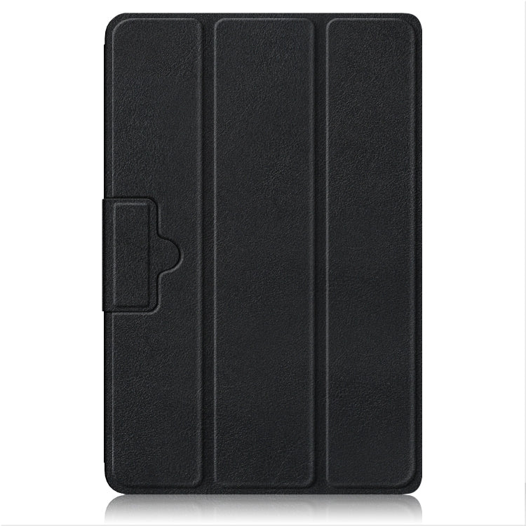 3-folding Magnetic Buckle Custer Texture Leather Tablet Case, For OPPO Pad 11 inch, For Realme Pad Mini 8.7