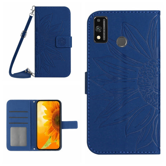 Skin Feel Sun Flower Pattern Flip Leather Phone Case, For Honor 9X Lite, For Honor 50 Lite, For Honor 70, For Honor 70 Pro+