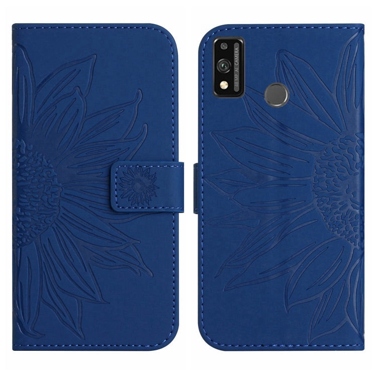 Skin Feel Sun Flower Pattern Flip Leather Phone Case, For Honor 9X Lite, For Honor 50 Lite, For Honor 70, For Honor 70 Pro+