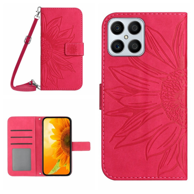Skin Feel Sun Flower Pattern Flip Leather Phone Case, For Honor X7, For Huawei P20 Lite, For Honor X8, For Huawei P20 Pro