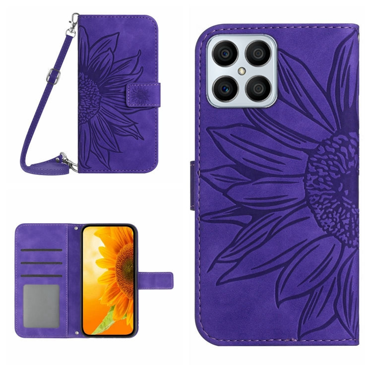 Skin Feel Sun Flower Pattern Flip Leather Phone Case, For Honor X7, For Huawei P20 Lite, For Honor X8, For Huawei P20 Pro