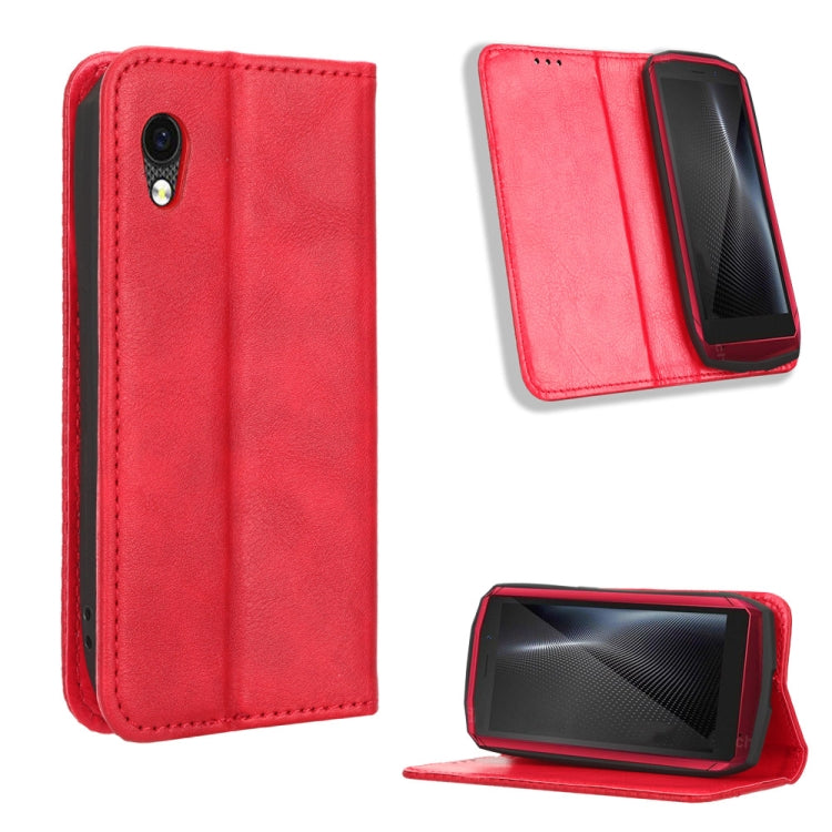 Magnetic Buckle Retro Texture Leather Phone Case, For UMIDIGI F3 5G / 4G / F3S / F3 SE, For UMIDIGI Power 7 / Power 7S, For ZTE Blade A52 Lite, For ZTE Blade A72 5G, For Cubot Pocket