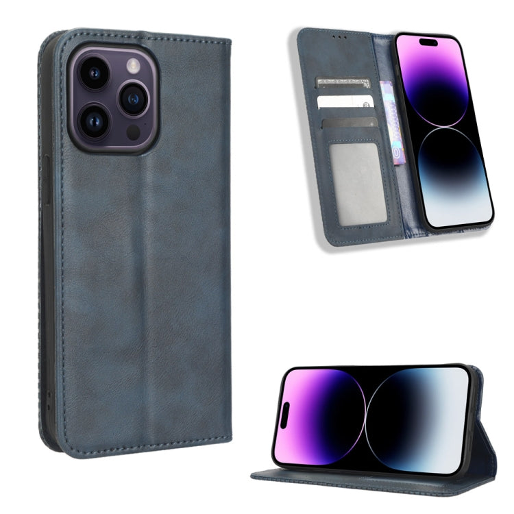 Magnetic Buckle Retro Texture Leather Phone Case, For Sony Xperia 5 IV, For Sharp Aquos Sense7 Plus, For Sharp Aquos Sense7, For iPhone 14 Plus, For iPhone 14 Pro Max, For Xiaomi 12T / Redmi K50 Ultra, For iPhone 14 Pro, For Xiaomi Poco C40            ...