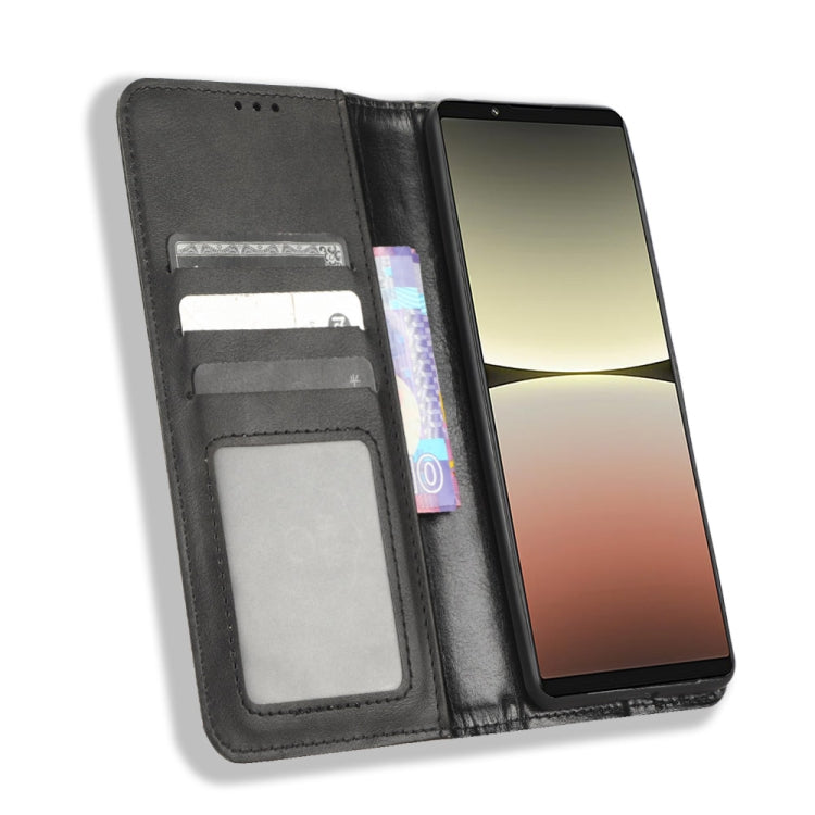 Magnetic Buckle Retro Texture Leather Phone Case, For Sony Xperia 5 IV, For Sharp Aquos Sense7 Plus, For Sharp Aquos Sense7, For iPhone 14 Plus, For iPhone 14 Pro Max, For Xiaomi 12T / Redmi K50 Ultra, For iPhone 14 Pro, For Xiaomi Poco C40            ...