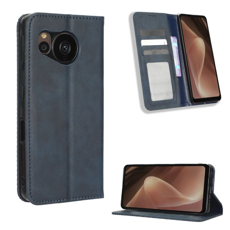 Magnetic Buckle Retro Texture Leather Phone Case, For Samsung Galaxy A23e / A23s / A23 5G JP, For Sony Xperia 5 IV, For Sharp Aquos Sense7 Plus, For Sharp Aquos Sense7, For iPhone 14 Plus, For iPhone 14 Pro Max, For Xiaomi 12T / Redmi K50 Ultra        ...