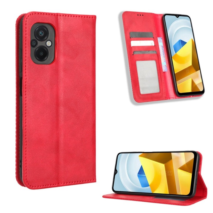 Magnetic Buckle Retro Texture Leather Phone Case, For Samsung Galaxy A23e / A23s / A23 5G JP, For Sony Xperia 5 IV, For Sharp Aquos Sense7 Plus, For Sharp Aquos Sense7, For iPhone 14 Plus, For iPhone 14 Pro Max, For Xiaomi 12T / Redmi K50 Ultra        ...