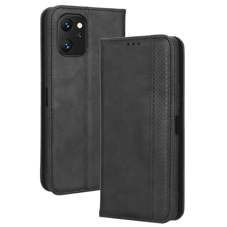 Magnetic Buckle Retro Texture Leather Phone Case, For UMIDIGI F3 5G / 4G / F3S / F3 SE, For UMIDIGI Power 7 / Power 7S, For ZTE Blade A52 Lite, For ZTE Blade A72 5G, For Cubot Pocket