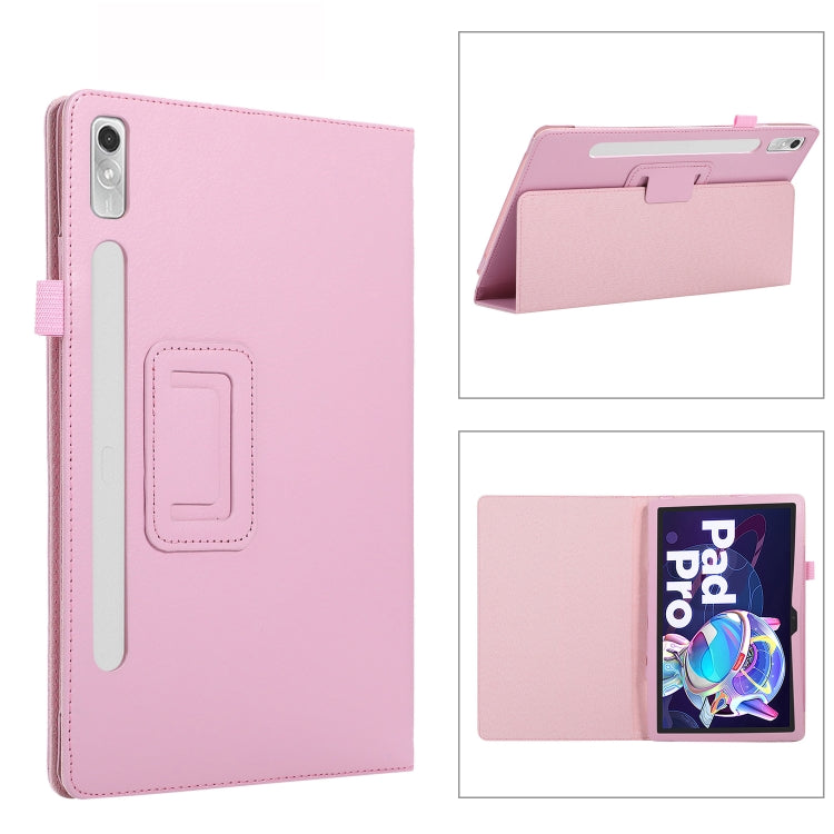 Litchi Texture Leather Tablet Case with Holder, For Lenovo Tab P11 Pro Gen 2, For Xiaomi Pad 5 Pro 12.4