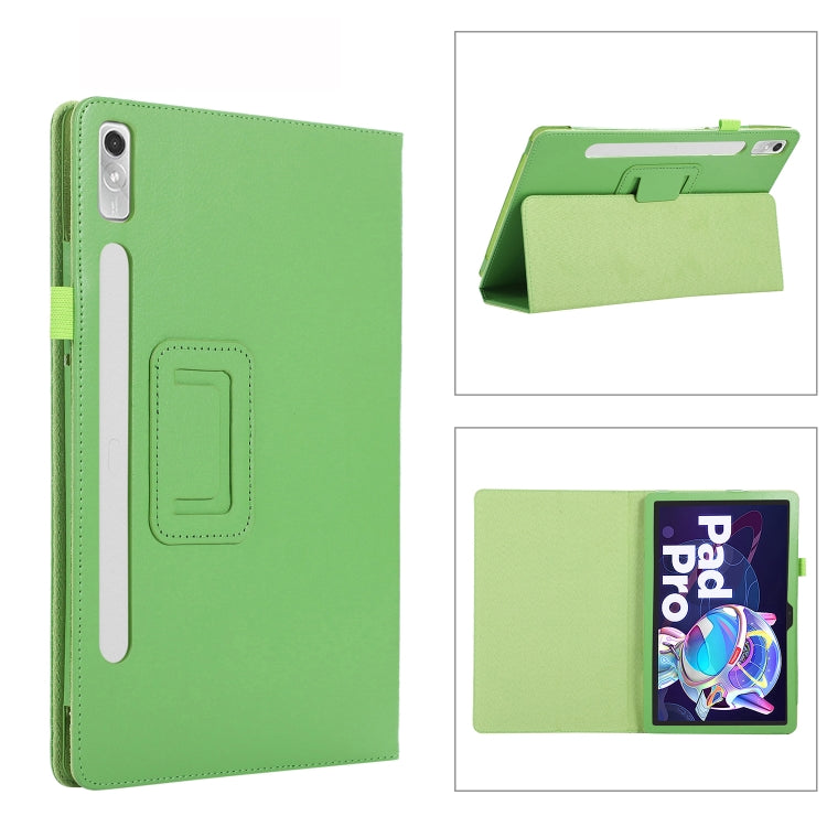 Litchi Texture Leather Tablet Case with Holder, For Lenovo Tab P11 Pro Gen 2, For Xiaomi Pad 5 Pro 12.4