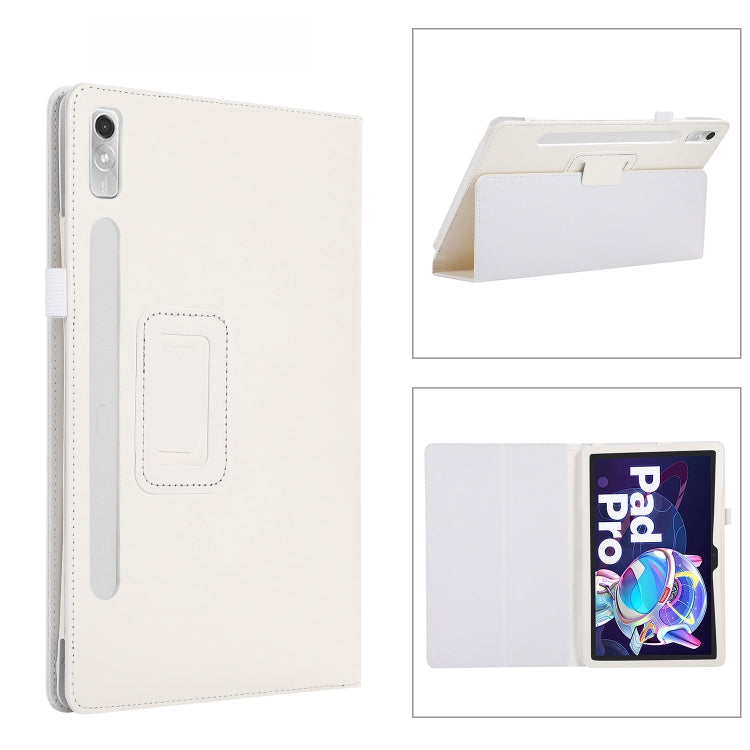 Litchi Texture Leather Tablet Case with Holder, For Lenovo Tab P11 Pro Gen 2, For Xiaomi Pad 5 Pro 12.4