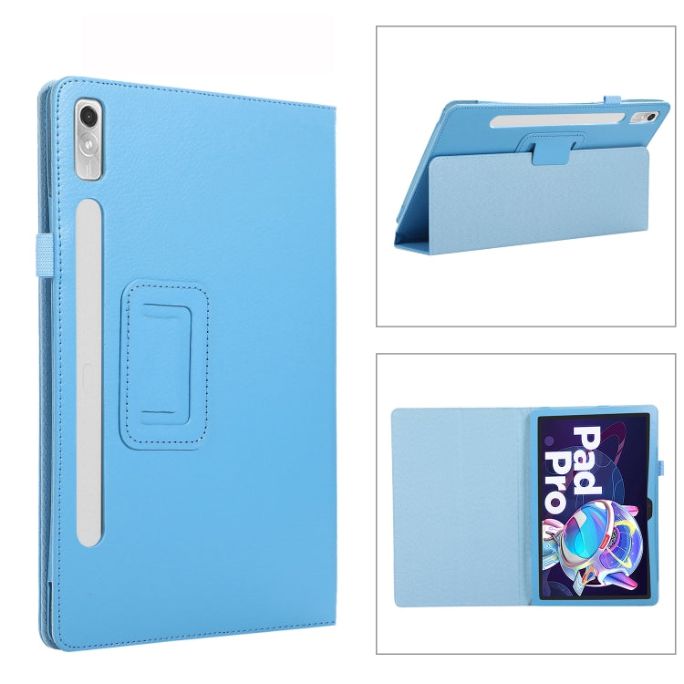 Litchi Texture Leather Tablet Case with Holder, For Lenovo Tab P11 Pro Gen 2, For Xiaomi Pad 5 Pro 12.4