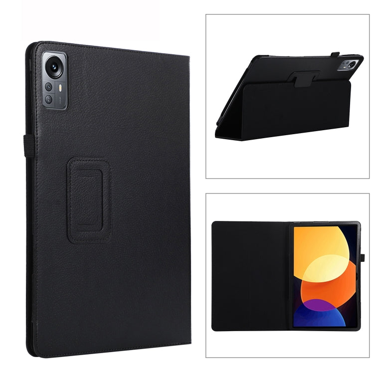 Litchi Texture Leather Tablet Case with Holder, For Lenovo Tab P11 Pro Gen 2, For Xiaomi Pad 5 Pro 12.4